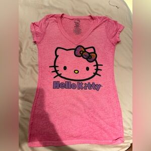 Victoria’s Secret Tshirt, Bebe tank top and Hello Kitty tshirt